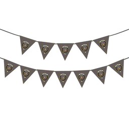 ScotsTee Shop Scottish McIntyre Ancient Crest Tartan Triangle Flags Tartan Bunting, Pennants (12pcs)