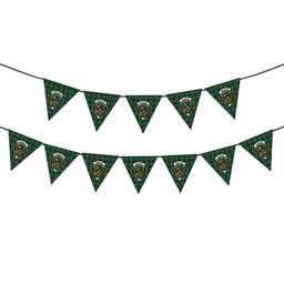 ScotsTee Shop Scottish MacAlpin Ancient Crest Tartan Triangle Flags Tartan Bunting, Pennants (12pcs)
