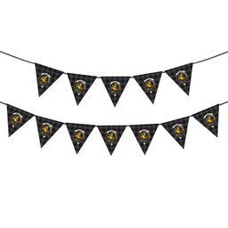 ScotsTee Shop Scottish Nicolson Hunting Modern Crest Tartan Triangle Flags Tartan Bunting, Pennants (12pcs)