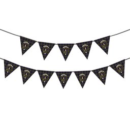 ScotsTee Shop Scottish McClelland Crest Tartan Triangle Flags Tartan Bunting, Pennants (12pcs)