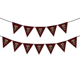 ScotsTee Shop Scottish Murray of Ochtertyre Crest Tartan Triangle Flags Tartan Bunting, Pennants (12pcs)