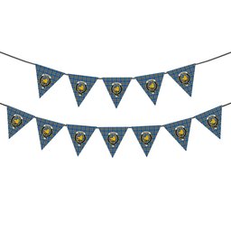 ScotsTee Shop Scottish MacTavish Dress Modern Crest Tartan Triangle Flags Tartan Bunting, Pennants (12pcs)