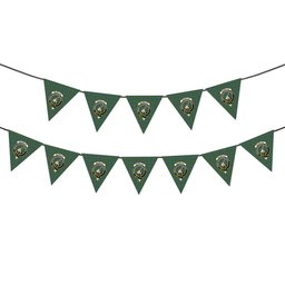 ScotsTee Shop Scottish MacMillan Hunting Ancient Crest Tartan Triangle Flags Tartan Bunting, Pennants (12pcs)