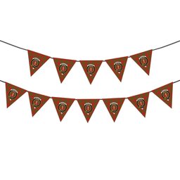 ScotsTee Shop Scottish MacAlister of Glenbarr Ancient Crest Tartan Triangle Flags Tartan Bunting, Pennants (12pcs)
