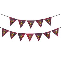 ScotsTee Shop Scottish McTavish Modern Crest Tartan Triangle Flags Tartan Bunting, Pennants (12pcs)