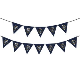 ScotsTee Shop Scottish Hope-Weir Weir 1 Crest Tartan Triangle Flags Tartan Bunting, Pennants (12pcs)