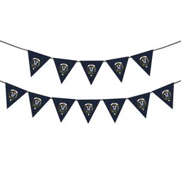 ScotsTee Shop Scottish Hope-Vere Weir Crest Tartan Triangle Flags Tartan Bunting, Pennants (12pcs)