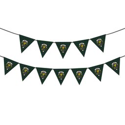 ScotsTee Shop Scottish Sinclair Hunting VS Crest Tartan Triangle Flags Tartan Bunting, Pennants (12pcs)