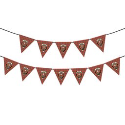 ScotsTee Shop Scottish McNab Ancient Crest Tartan Triangle Flags Tartan Bunting, Pennants (12pcs)