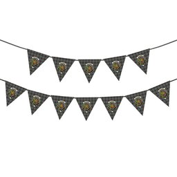 ScotsTee Shop Scottish McThomas Hunting Modern Crest Tartan Triangle Flags Tartan Bunting, Pennants (12pcs)