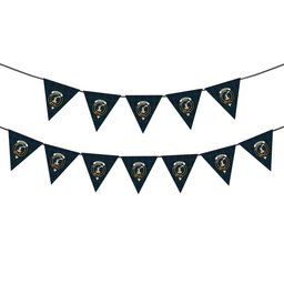 ScotsTee Shop Scottish Matheson Hunting Modern Crest Tartan Triangle Flags Tartan Bunting, Pennants (12pcs)