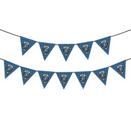 ScotsTee Shop Scottish MacRae of America Ancient Crest Tartan Triangle Flags Tartan Bunting, Pennants (12pcs)