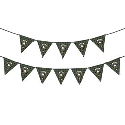 ScotsTee Shop Scottish Tennant Ancient Crest Tartan Triangle Flags Tartan Bunting, Pennants (12pcs)