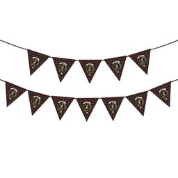 ScotsTee Shop Scottish Watson Kirby Crest Tartan Triangle Flags Tartan Bunting, Pennants (12pcs)