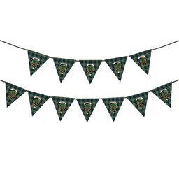 ScotsTee Shop Scottish Swinton Crest Tartan Triangle Flags Tartan Bunting, Pennants (12pcs)
