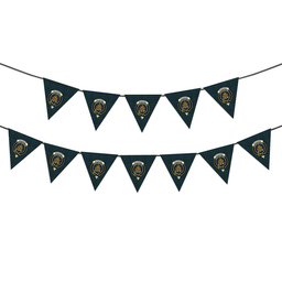 ScotsTee Shop Scottish MacKenzie Vestiarium Scoticum Crest Tartan Triangle Flags Tartan Bunting, Pennants (12pcs)
