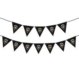 ScotsTee Shop Scottish Urquhart Modern Crest Tartan Triangle Flags Tartan Bunting, Pennants (12pcs)