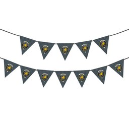 ScotsTee Shop Scottish MacTavish Dress Crest Tartan Triangle Flags Tartan Bunting, Pennants (12pcs)