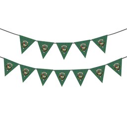 ScotsTee Shop Scottish MacDonald Lord of the Isles Hunting Ancient Crest Tartan Triangle Flags Tartan Bunting, Pennants (12pcs)