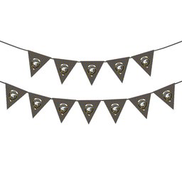 ScotsTee Shop Scottish Norvel Crest Tartan Triangle Flags Tartan Bunting, Pennants (12pcs)