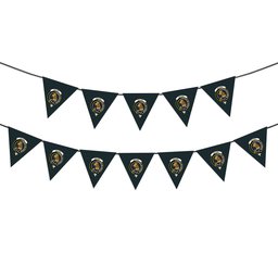 ScotsTee Shop Scottish Walker Hunting Crest Tartan Triangle Flags Tartan Bunting, Pennants (12pcs)