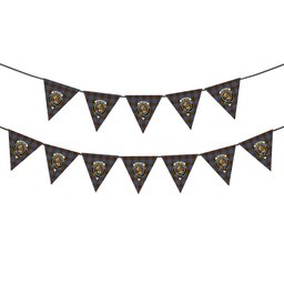 ScotsTee Shop Scottish McGregor Hastie Crest Tartan Triangle Flags Tartan Bunting, Pennants (12pcs)