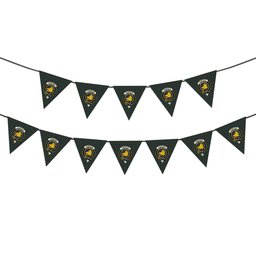 ScotsTee Shop Scottish Thompson Hunting Crest Tartan Triangle Flags Tartan Bunting, Pennants (12pcs)