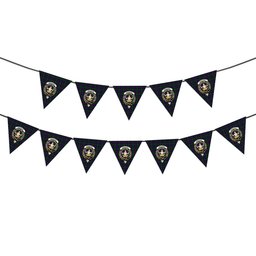 ScotsTee Shop Scottish Urquhart Crest Tartan Triangle Flags Tartan Bunting, Pennants (12pcs)