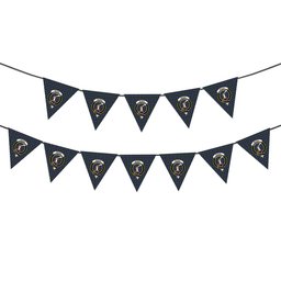 ScotsTee Shop Scottish McRae Hunting Modern Crest Tartan Triangle Flags Tartan Bunting, Pennants (12pcs)