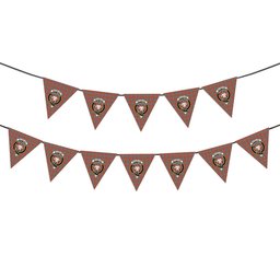ScotsTee Shop Scottish McFarland Ancient Crest Tartan Triangle Flags Tartan Bunting, Pennants (12pcs)