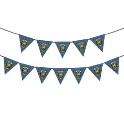 ScotsTee Shop Scottish McTavish Dress Modern Crest Tartan Triangle Flags Tartan Bunting, Pennants (12pcs)