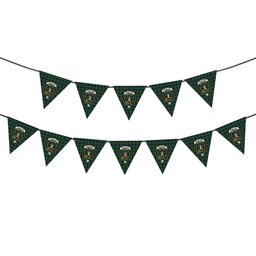 ScotsTee Shop Scottish McIntyre Hunting Crest Tartan Triangle Flags Tartan Bunting, Pennants (12pcs)