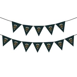 ScotsTee Shop Scottish McKenzie Modern #2 Crest Tartan Triangle Flags Tartan Bunting, Pennants (12pcs)