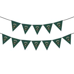 ScotsTee Shop Scottish Stephenson Hunting Ancient Crest Tartan Triangle Flags Tartan Bunting, Pennants (12pcs)