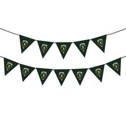 ScotsTee Shop Scottish Stewart Hunting 1 Crest Tartan Triangle Flags Tartan Bunting, Pennants (12pcs)