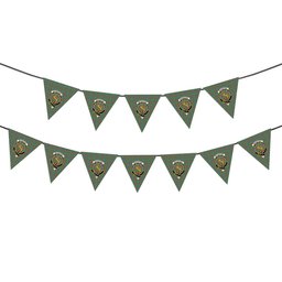 ScotsTee Shop Scottish MacKintosh Hunting Ancient Crest Tartan Triangle Flags Tartan Bunting, Pennants (12pcs)