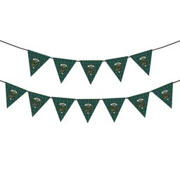 ScotsTee Shop Scottish MacPhail Hunting Ancient Crest Tartan Triangle Flags Tartan Bunting, Pennants (12pcs)