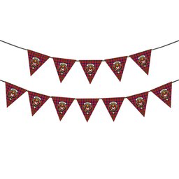 ScotsTee Shop Scottish MacColl Old Modern Crest Tartan Triangle Flags Tartan Bunting, Pennants (12pcs)