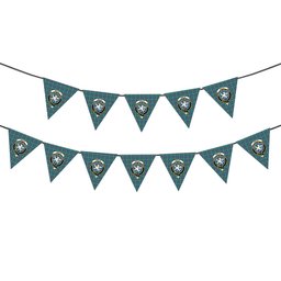 ScotsTee Shop Scottish Inglis Ancient Crest Tartan Triangle Flags Tartan Bunting, Pennants (12pcs)