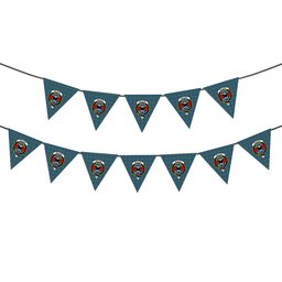 ScotsTee Shop Scottish McLeod of Harris Ancient Crest Tartan Triangle Flags Tartan Bunting, Pennants (12pcs)