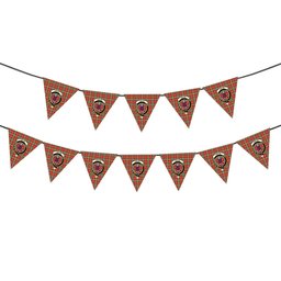 ScotsTee Shop Scottish Ogilvie (Ogilvy) Ancient Crest Tartan Triangle Flags Tartan Bunting, Pennants (12pcs)