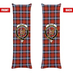 ScotsTee Shop Scottish Baillie of Polkemmet Red Ancient Crest Tartan Body Pillow
