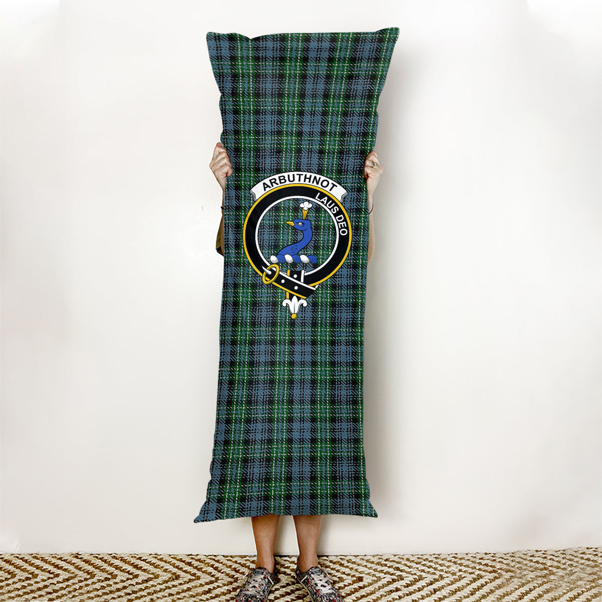 ScotsTee Shop Scottish Arbuthnott - TD Crest Tartan Body Pillow