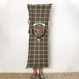 ScotsTee Shop Scottish Baillie Dress Crest Tartan Body Pillow