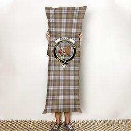 ScotsTee Shop Scottish Baillie Dress Ancient Clan Crest Tartan Body Pillow
