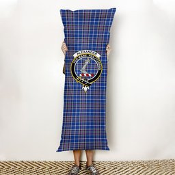 ScotsTee Shop Scottish Alexander of Menstry Ancient Crest Tartan Body Pillow