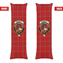 ScotsTee Shop Scottish Burnett of Leys Modern Crest Tartan Body Pillow