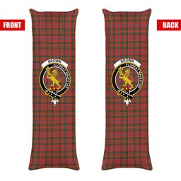 ScotsTee Shop Scottish Brown of Castledean (Broun of Castledean) Ancient Crest Tartan Body Pillow
