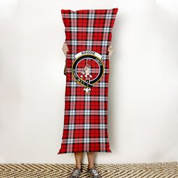 ScotsTee Shop Scottish Brodie Dress Modern Crest Tartan Body Pillow