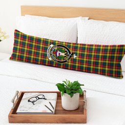 ScotsTee Shop Scottish Buchanan Modern Crest Tartan Body Pillow